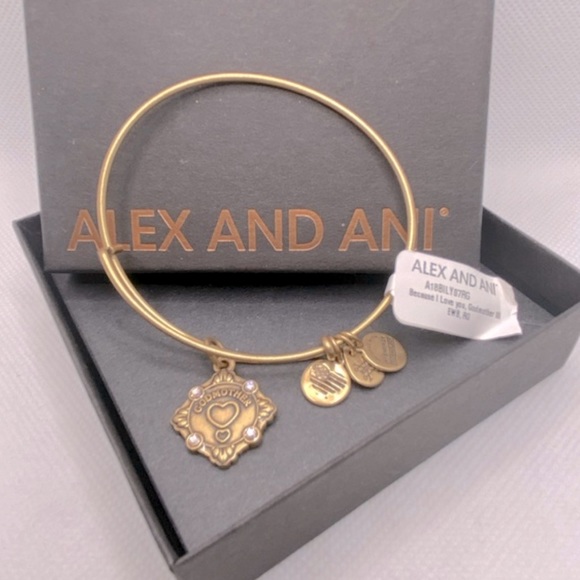 Alex&Ani Because I Love You Godmother III Bangle - Picture 3 of 6